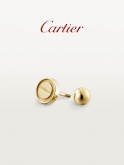 Cartier's official flagship store LOVE series gold earrings single