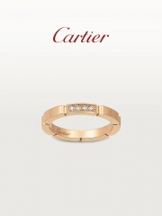 Cartier Cartier Maillon Panth è re Ring Rose Gold Gold Platinum Pair Ring Single