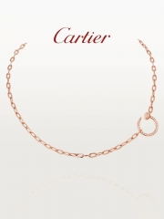 Cartier Juste un Clou Nail Series Rose Gold Diamond Necklace