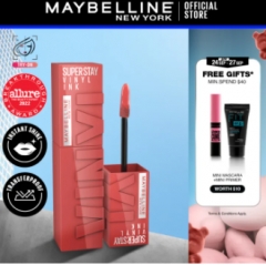 Maybelline Super Stay Vinyl Ink Transfer Proof Shine Longwear Lipstick (Up to 16H wear)