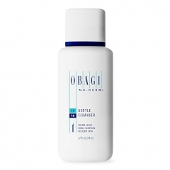 Obagi Medical Nu-Derm Gentle Face Cleanser for Normal to Dry Sensitive Skin – Daily Facial Cleanser Gently Removes Dirt, Oil, Makeup & Impurities