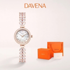 DAVENA Mermaid Watch Women's Small Dial Light Luxury Minority Women's Watch
